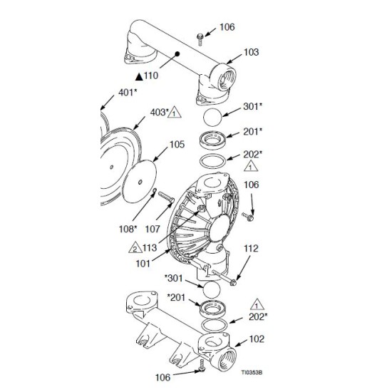 201,  Parts no : 189290, Description : SEAT Santoprene ,4pcs/SET