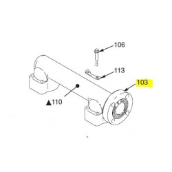 Husky 2150 diaphragm pump part kits , 103 ,189792 ,Manifold outlet