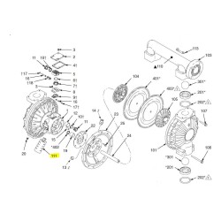 Husky 2150 diaphragm pump part kits ,111 ,102656 ,Muffler