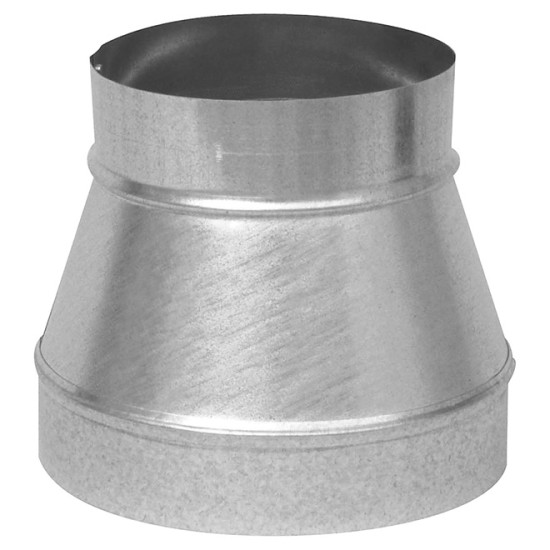 G.I.Reducer ID101mm X 28mm(H:40mm) X Total Height 120mm , Thickness 1.2mm 