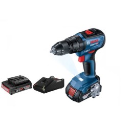 Impact ,GSB 18V-50 c/w 2pcs battery GBA 18V 2.0Ah 1600A00 1CD & 1pc Quick charger GAL 18V-40 Professional 