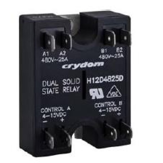 Solid State Relay,H12D4840D, FLAT PIN