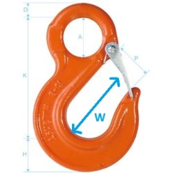 1.12ton EYE HOOK SHE6 , WLL 1.12t , D:9mm ,K 80mm, A:20mm , T:16mm , H:20mm , P24mm 1.12ton EYE HOOK SHE6 , WLL 1.12t , D:9mm ,K 80mm, A:20mm , T:16mm , H:20mm , P24mm
