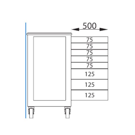 XL ToolCar roller cabinet 7