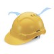 Yellow ,Sirim ,Helmet c/w Plastic Slide-Lock 