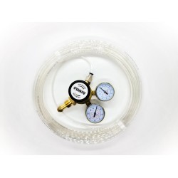 HELIUM GAS REGULATOR SET , 0-10 Bar