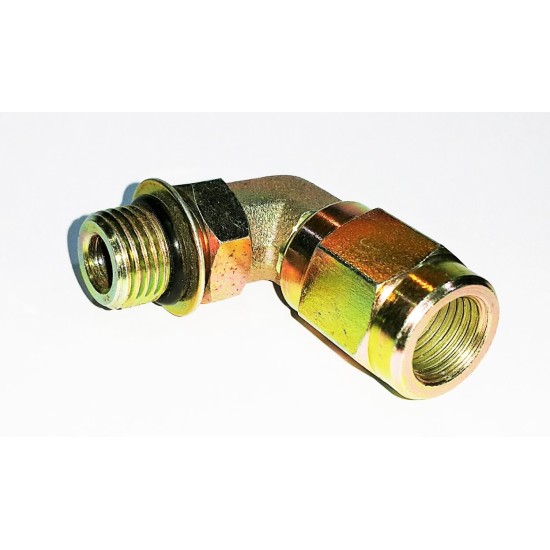 1/4" Elbow Hydraulic Thread (14.2mmX18g)X 1/4" BSPT Female Thread Valve Fitting , Station 20ACP