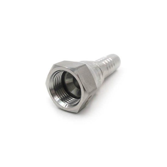 Female Coupling 14.14mm X 18G,Stainless Steel 09 JIC Female Fitting