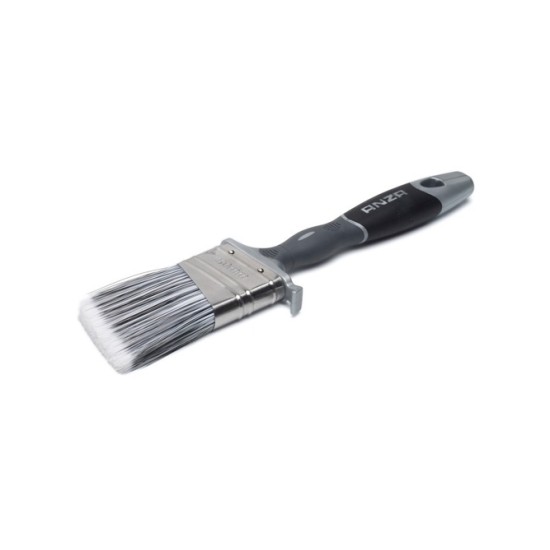 4"(100mm) Anza Platinum Angle Cut Brush, Paint Brush