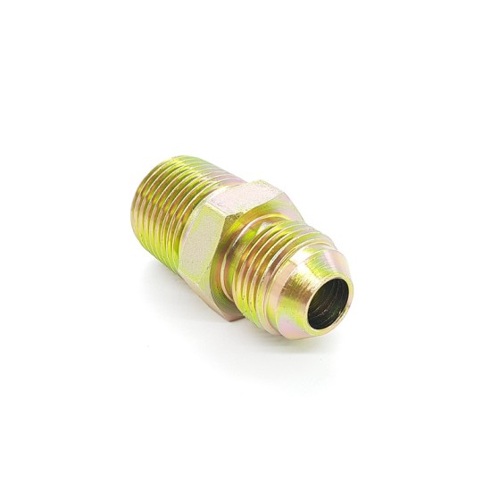 Taper,½"(18.9mm X 16g) JIC X male Thread (3/8"18g) , Nipple