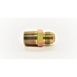 Taper,33mm X 12G, JIC X male Thread (3/4"14g), Nipple