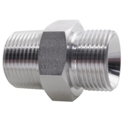 SUS, ¼’’ Taper Adapter, 0404, BSP ,Hydraulic Nipple