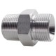 SUS, ¼’’ Taper Adapter, 0404, BSP ,Hydraulic Nipple