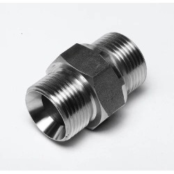 SUS, ¼’’ Taper Adapter, 0404, BSP ,Hydraulic Nipple