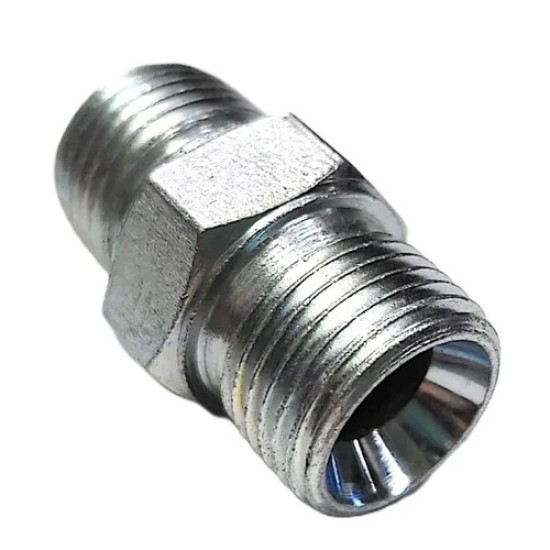 SUS, ¼’’ Taper Adapter, 0404, BSP ,Hydraulic Nipple