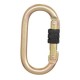 KARABINER , opening 18mm ,Steel Carabiner with Screw Gate