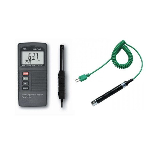 HT-305, Hottemp digital thermometer , with - NR-31B, Type â€˜K' surface probe 