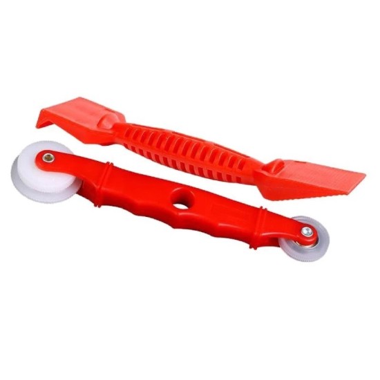 21cm Window Installation Tool Set with Screen Roller, Glazing Shovels, 2pcs/set