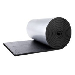 HVAC-R,3/4" x 4ft x 30ft,Rubber Foam, coated Aluminum Foil single side and adhesive type