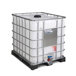 IBC tank, 1000lit (can use for chemical) c/w Steel Frame 