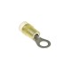 Yellow,M5 Screw ,Insulated Cable Lug, Total Length 26mm, Wire 3.4-6mm