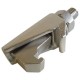 10mm X Jaw Min16mm X Max27mm Double Claw Clamp, DN63/250, Mild Steel, Zinc Plated, 25pcs/box