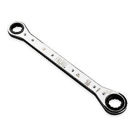 Double Box Ratcheting Wrench 1-1/8" x 1-1/4" - 12 Point