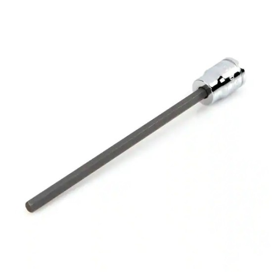 Hex 7/32" ,3/8" Drive Extra Long Hex Bits, 5"(125mm) length, overall length 6-3/32"(152mm)