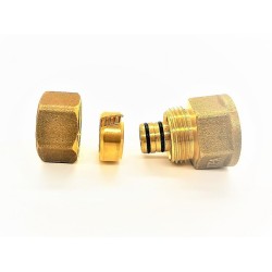 16 x ½" PA/PT socket brass ,JOVEN Fitting