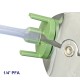 1/4" Flaring Tool ,is designed for cold flaring semi-rigid fluoropolymer (PFA, FEP, and PTFE) tubing used in high-purity and semiconductor applications