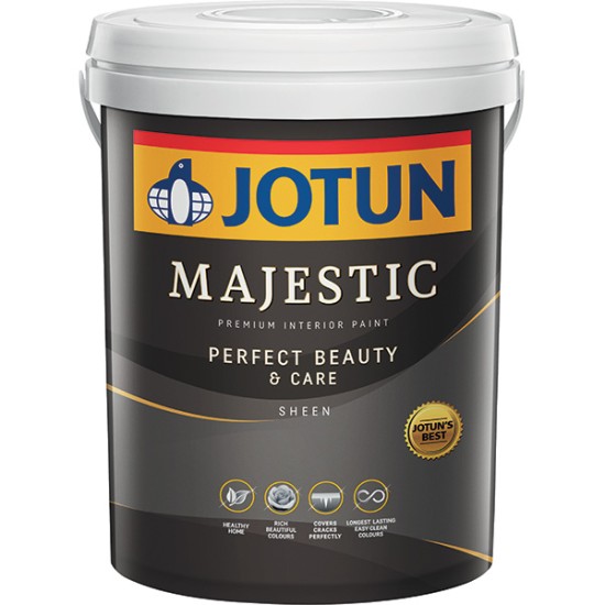 White, Majestic Perfect Beauty &amp; Care, Jotun 5lit ,Wall