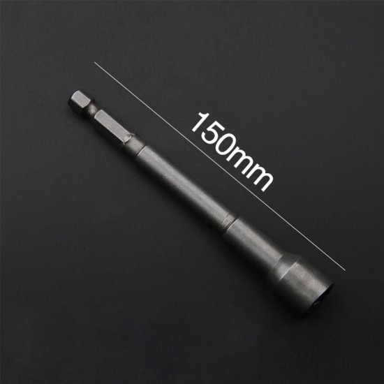 M8 X 150mm 1/4" Hex Drive Magnetic Socket ,Nut Setter
