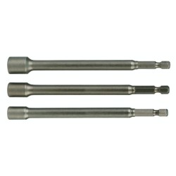 13MM X 100mm,Magnetic ,Socket Bit 1/4" shank ,Roller Assembly,5pcs/pkt  13MM X 100mm,Magnetic ,Socket Bit 1/4" shank ,Roller Assembly,5pcs/pkt