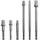 6 Pcs Hex Shank Socket Adapter Drill Bit/Extension Set, 1/4", 3/8", and 1/2" Driver Power Drill Impact Driver - 3 inch &amp; 6 inch Socket Adapter