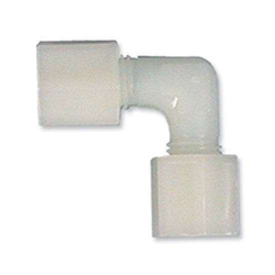 ½’’ X ½” OD tubing PP Elbow