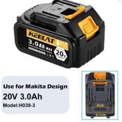 Battery H039-3, 20V 3.0AH  Battery H039-3, 20V 3.0AH