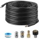 Pressure Washer,1/4 Inch NPT, 50 Feet Hose, Button Nose and Rotating Sewer Jetting N Pressure Washer,1/4 Inch NPT, 50 Feet Hose, Button Nose and Rotating Sewer Jetting N