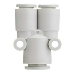 8mm X 8mm X 10mm, Reducer Tee , 10pcs/pkt , Japan