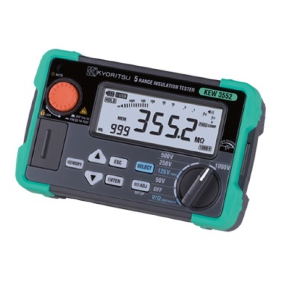 KYORITSU KEW-3552, Digital Insulation/Continuity Tester 