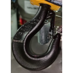 LIFTKET 500KG BOTTOM DOUBLE CHAIN HOOK WITH YELLOW BOX , FOR CHAIN SIZE 5.2MM x 15 