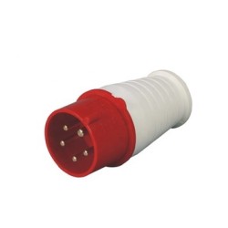 3 Phase Plug, 32A, 5 Pin Plug IP44  A4488, 415V
