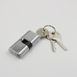 54mm ,Both Side Key Cylinder Only, Glass Door/Aluminium Door
