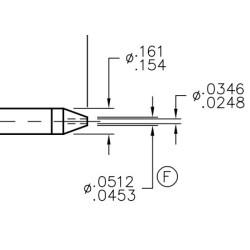 Lincoln Needle Nozzle 5803 