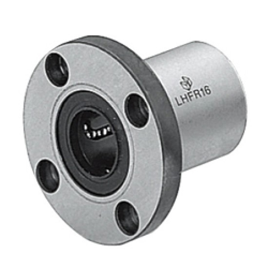 Round Flanged Linear Bushings - Single , Japan, LHFR10