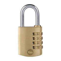RESETTABLE NUMBERING PADLOCK YALE ,40MM, 4 digit