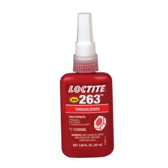 50ml ,Dual cure, acrylic dimethacrylate ester fluorescent threadlocker designed for the permanent locking and sealing of threaded fasteners. 