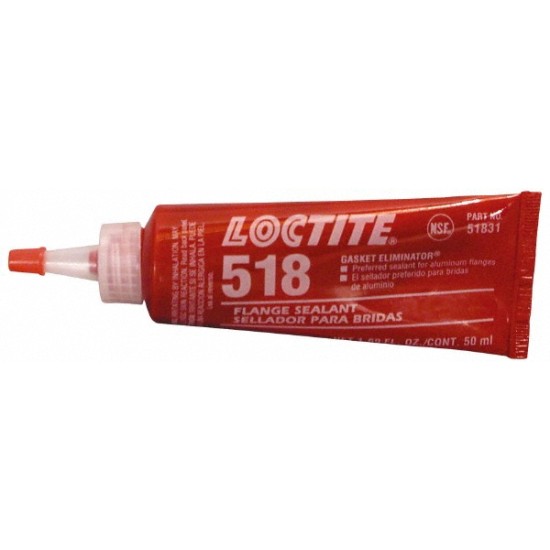 50ml, 518 ,Gasket Flange Red Sealant