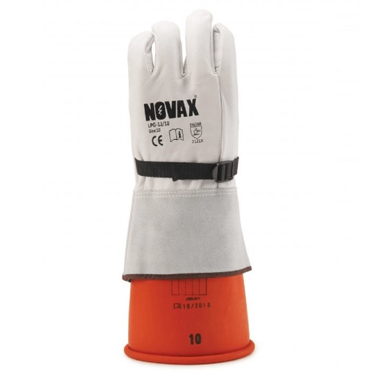 NOVAX LPROTEHVBGE LEATHER PROTECTOR GLOVES