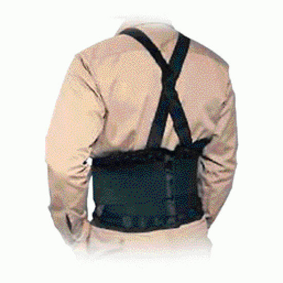 Black Back Support Belt , Size: XL ,46-56"