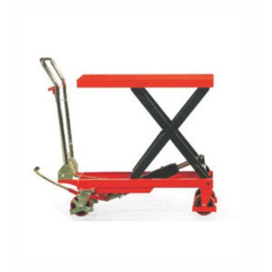 MANUAL LIFT TABLE, CAPACITY: 500KG, TABLE DIMENSIONS: 1600MM X 800MM X 50MM 